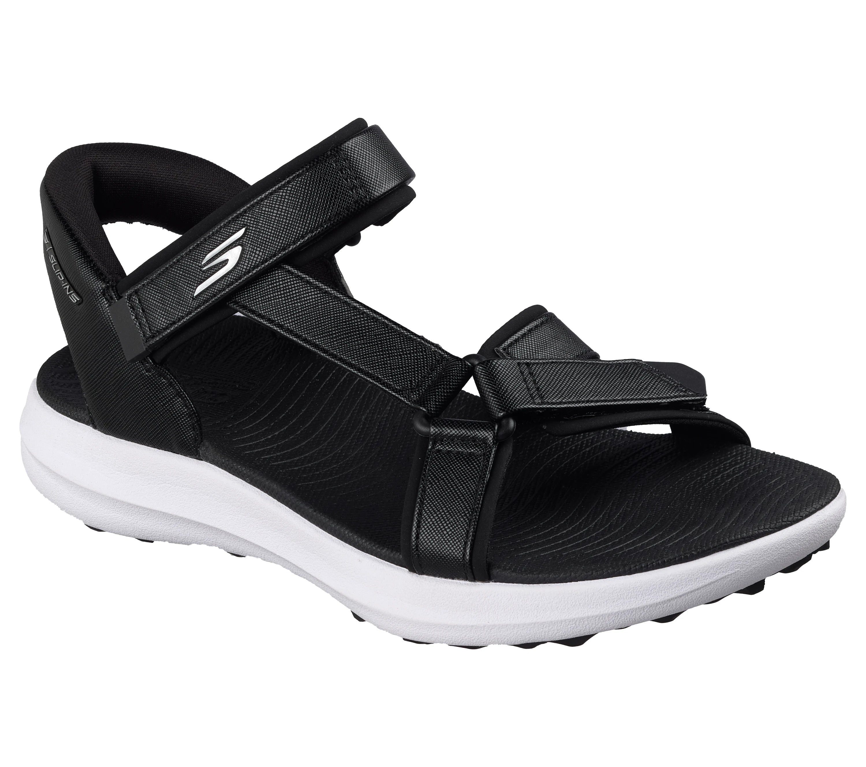 Skechers GO GOLF Skechers Slip-ins: GO GOLF Sandal-Black/White
