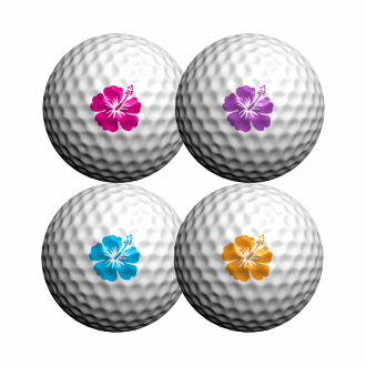 Golf Dotz Golf Ball Stick On Markers-Colorful Assorted designs