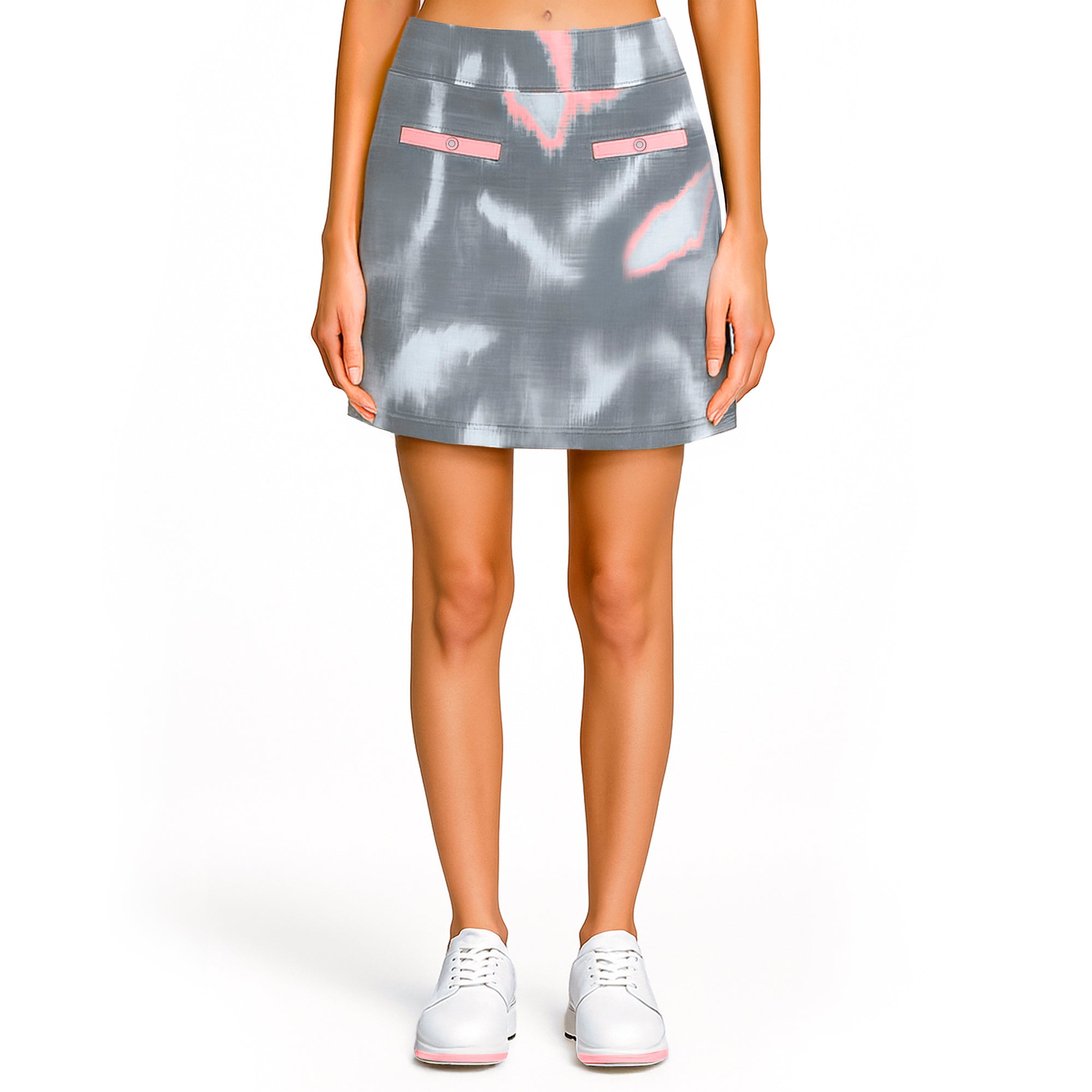 Jamie Sadock Azalea Women's Batik Lightweight 16" Print Skort-Azalea Print