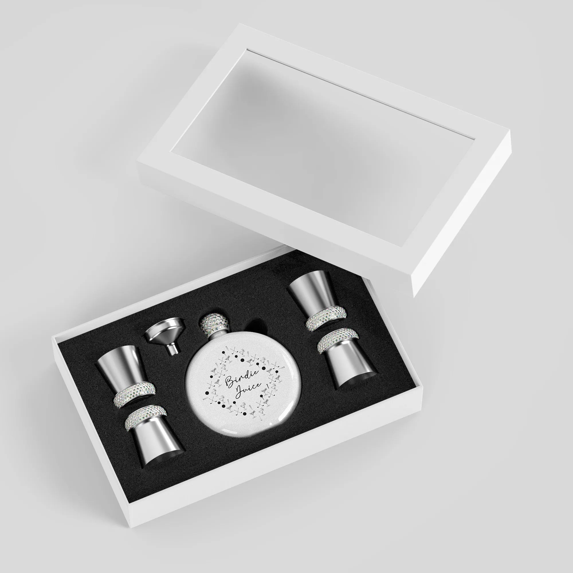 BOG Birdie Juice Flask and Shot Glass Set