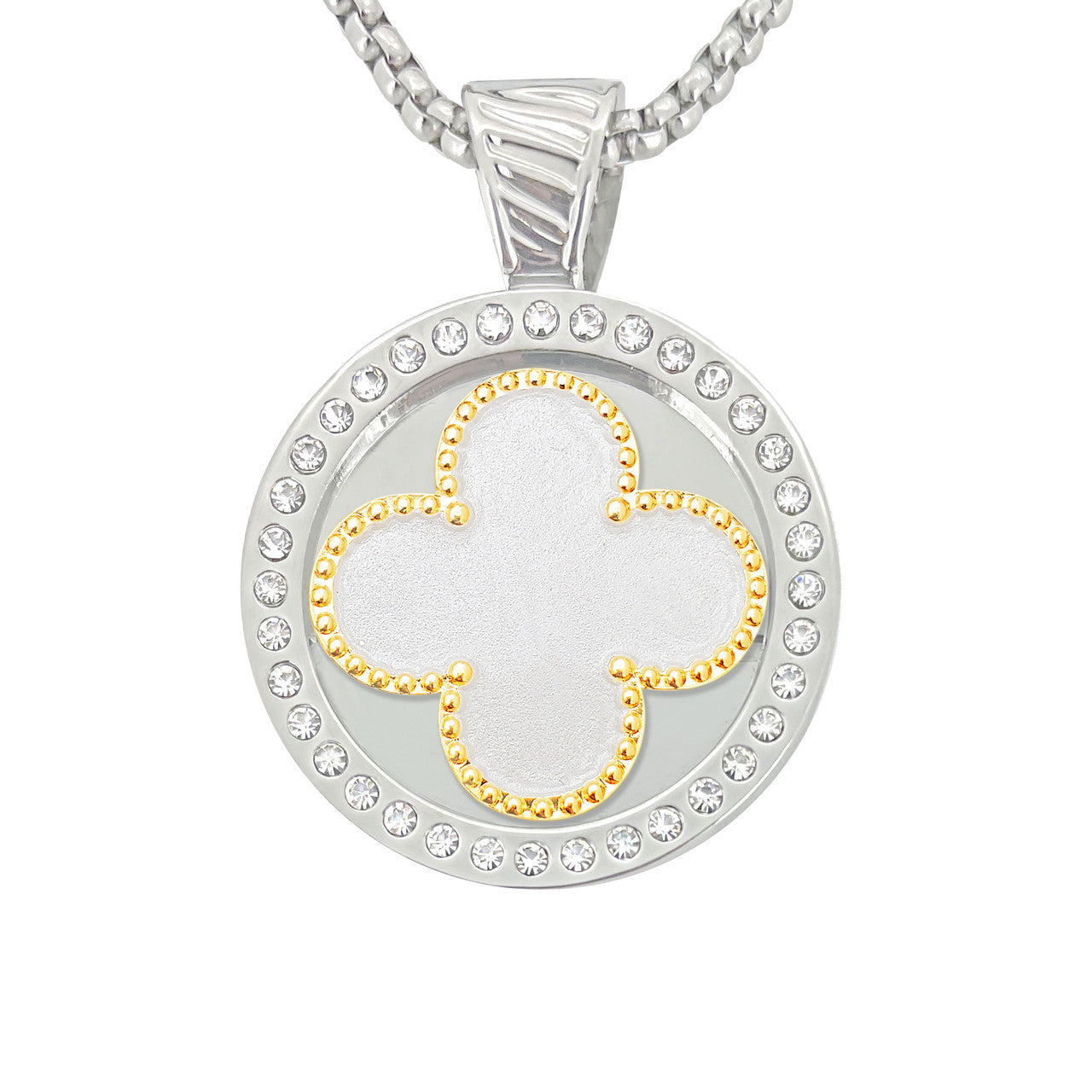 Navika Crystal Ball Marker Magnetic Necklace adorned with Crystals-Assorted Markers