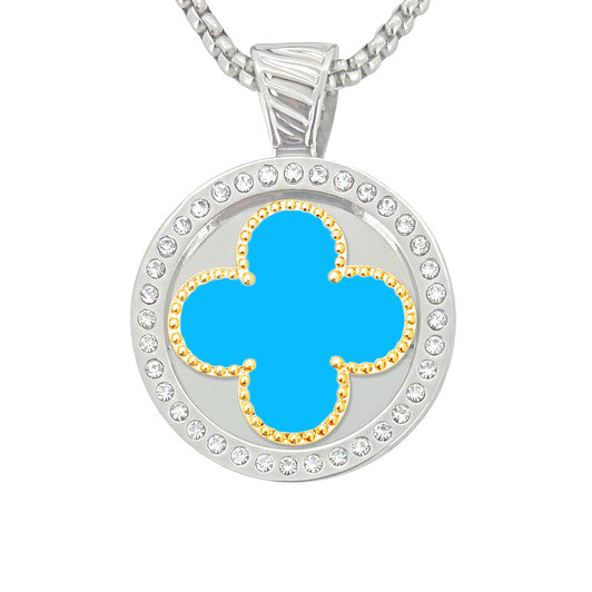 Navika Crystal Ball Marker Magnetic Necklace adorned with Crystals-Assorted Markers