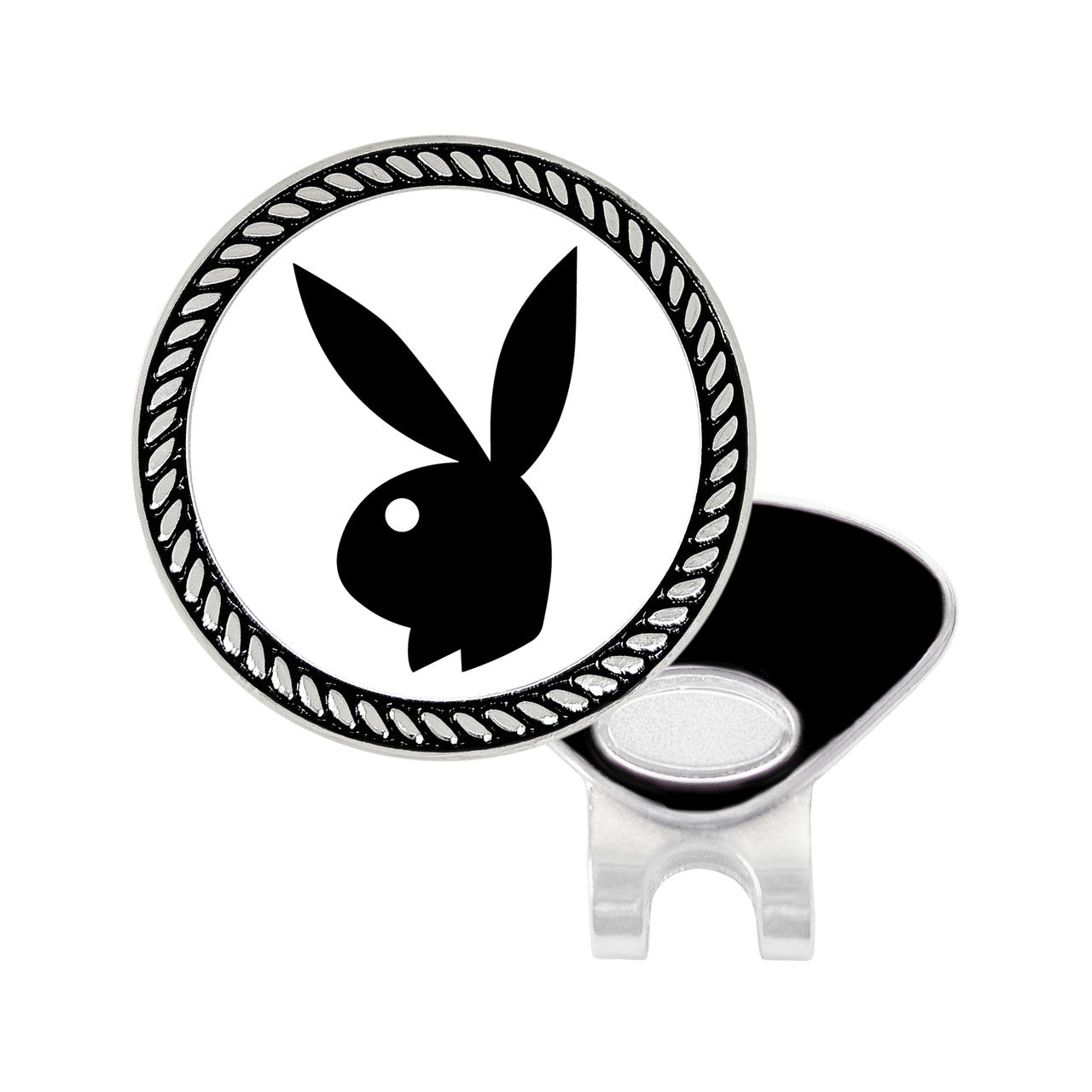 Navika-Play Golf Bunny Ballmarker and clip set