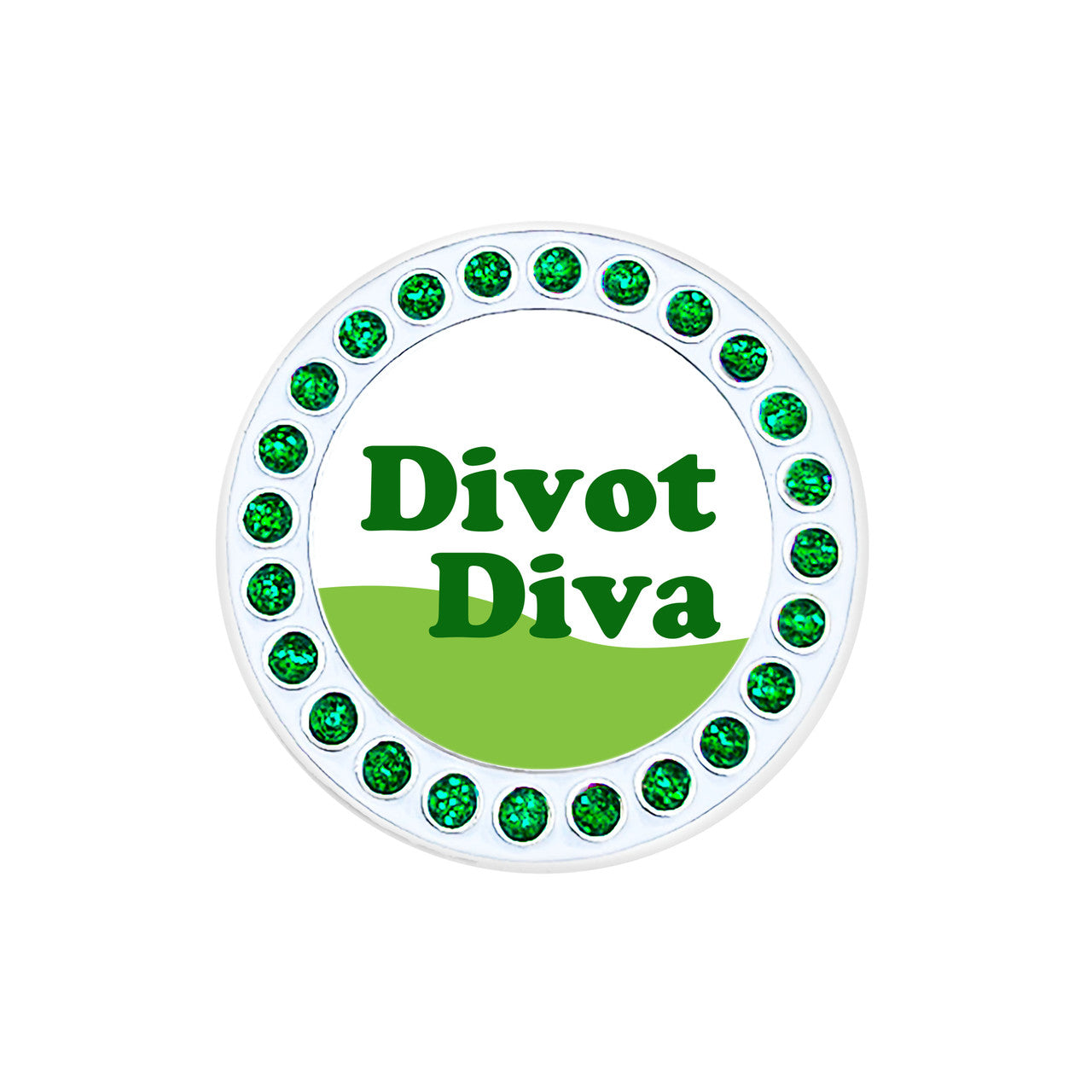 Navika Sparkly Ballmarker and Clip Set-Divot Diva