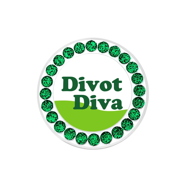 Navika Sparkly Ballmarker and Clip Set-Divot Diva