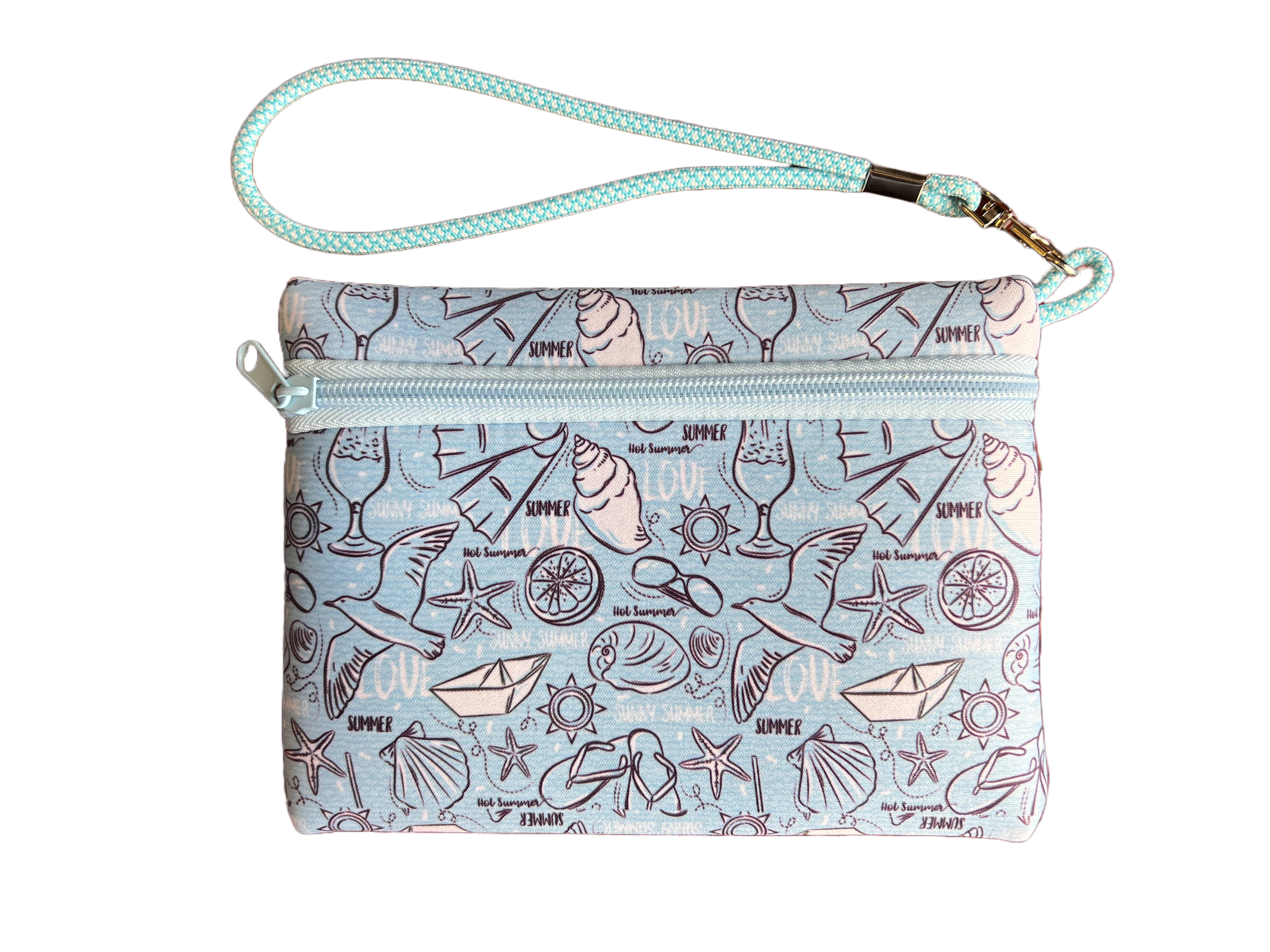 BOG Women's Printed Wristlet-Coastal Print