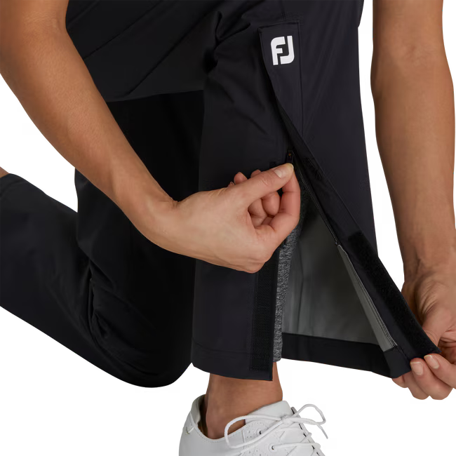 FootJoy Dry Joy Performance Light Rain Pants-Ladies-Black