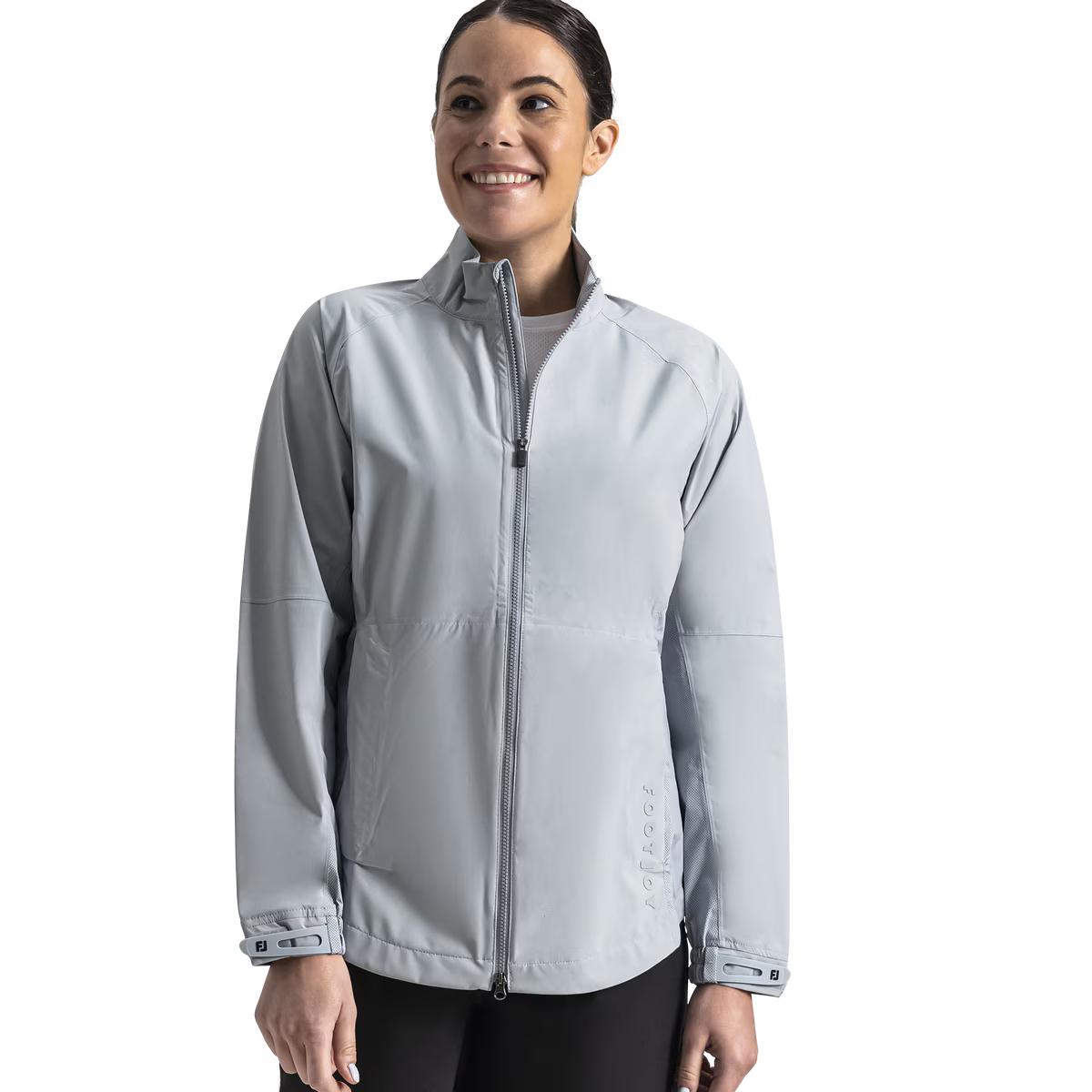 FootJoy NEW HydroLite X Ladies Waterproof Rain Jacket-Gray