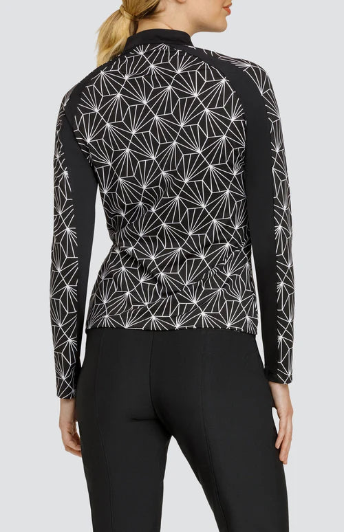Tail Activewear Basic Ender Long Sleeved Top - Flourishing Palms Print