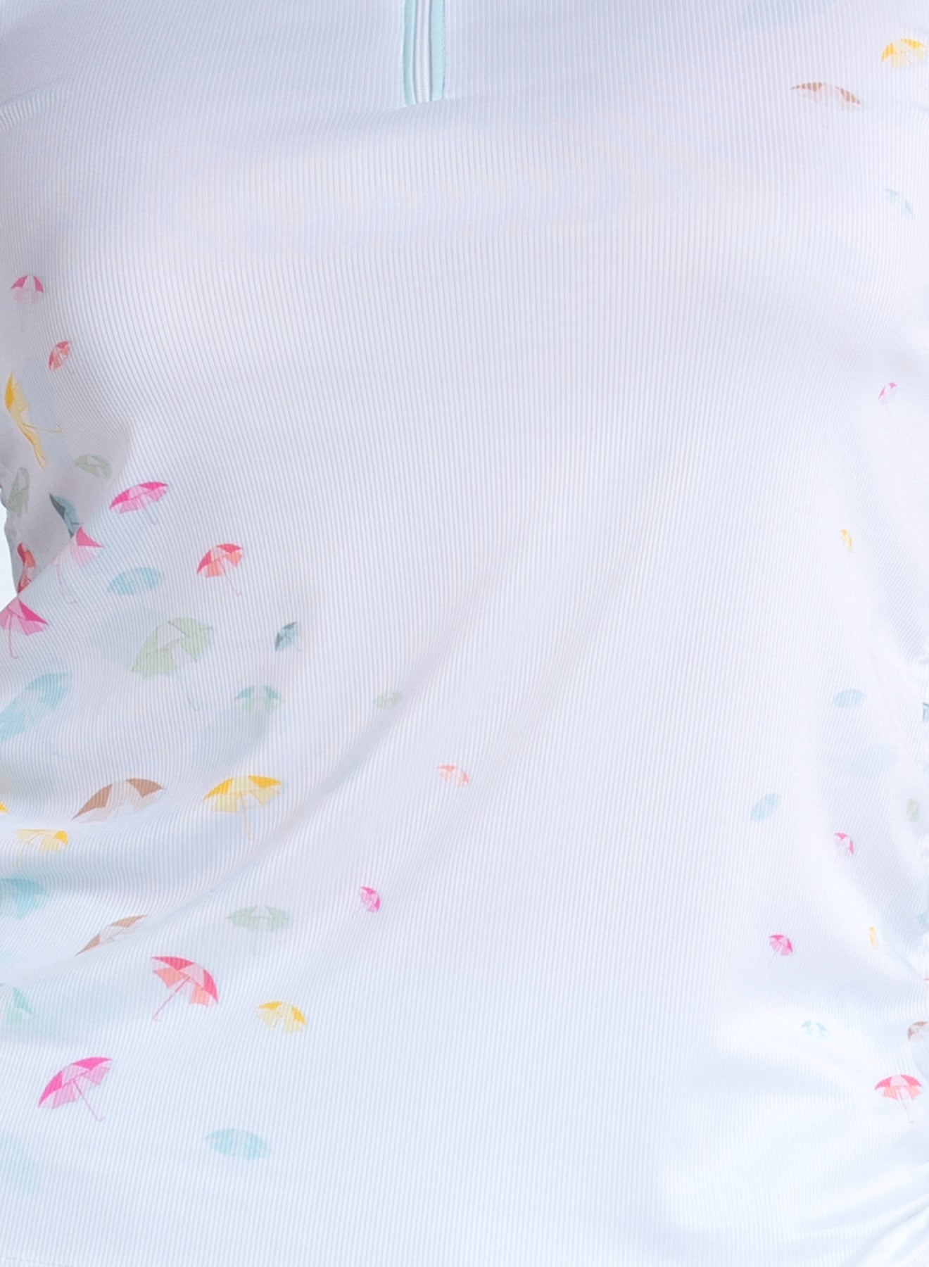 Lucky in Riviera Breeze Conversational Print Sleeveless Shirt