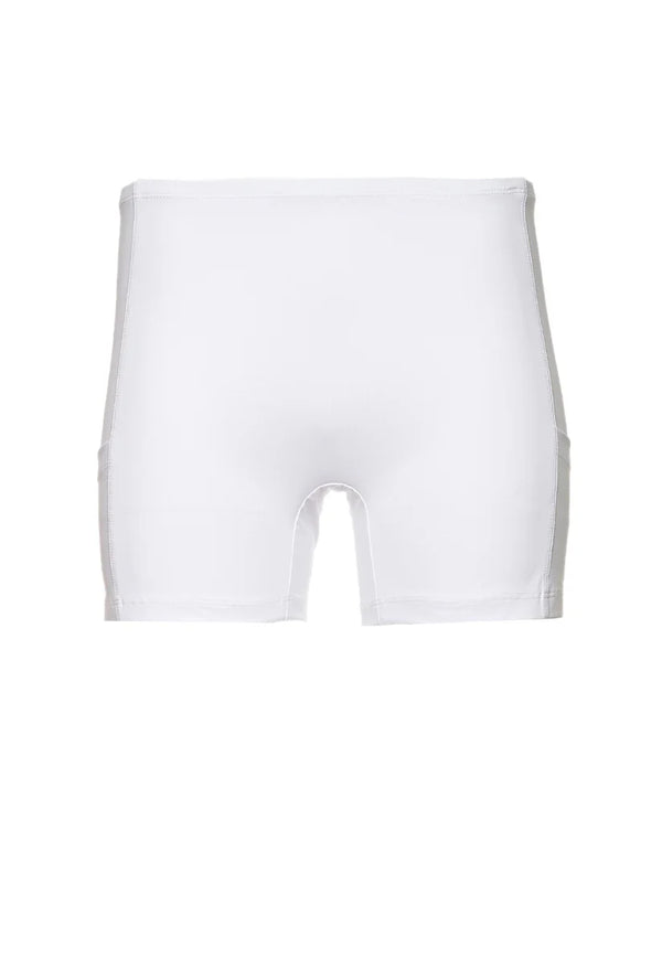 IBKUL Women's Shorty with Pockets-White