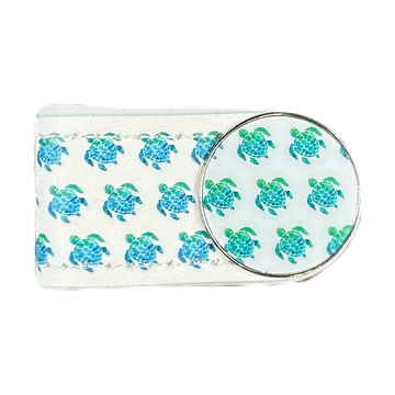 BOG Golf Printed Crocodile Clip with Matching Ballmarker-16 Different Designs