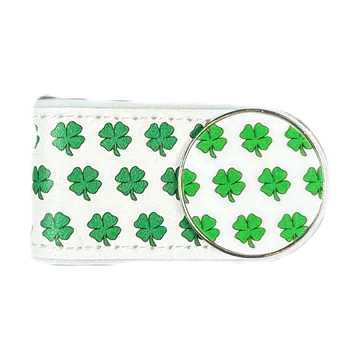 BOG Golf Printed Crocodile Clip with Matching Ballmarker-16 Different Designs