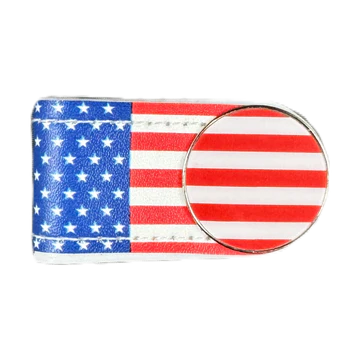 BOG Golf Printed Crocodile Clip with Matching Ballmarker-16 Different Designs