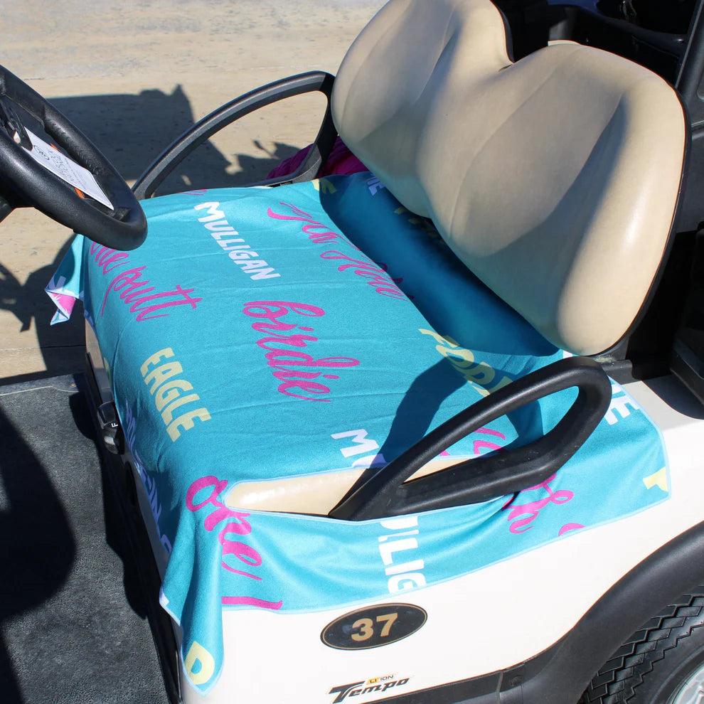 BOG Women's Double Sided Cat Seat Cover-Palm tree/Mulligan