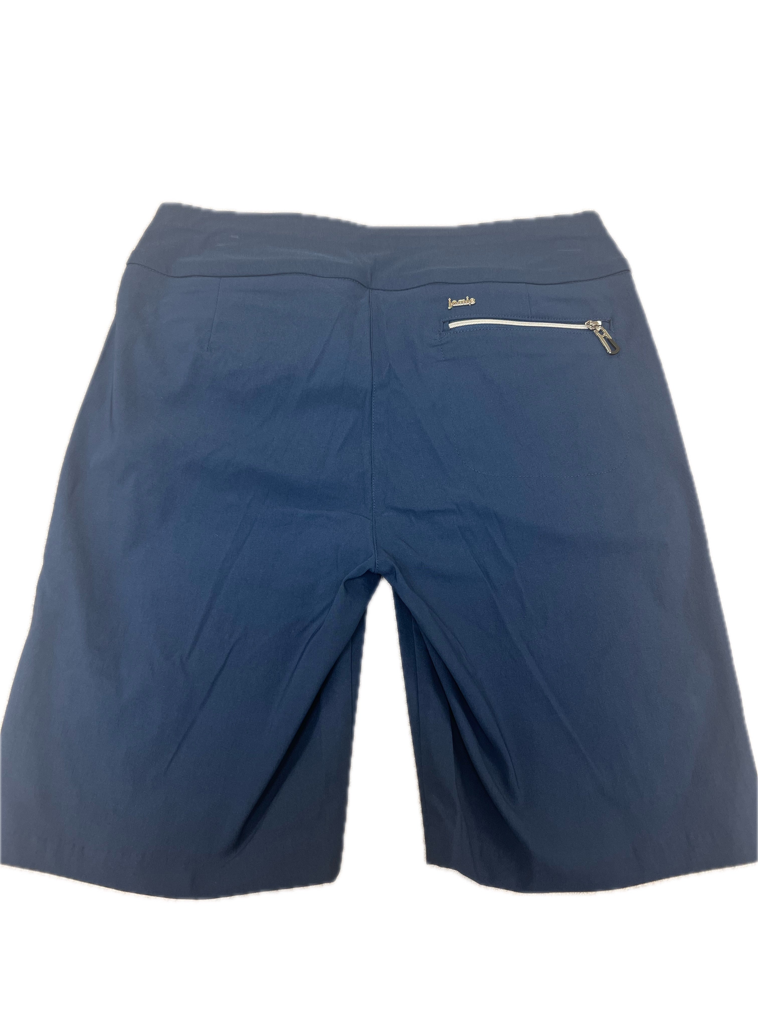 Jamie Sadock Spirit Basic Women's Skinnylicious Pull on 19" Knee Short-Navy Blue