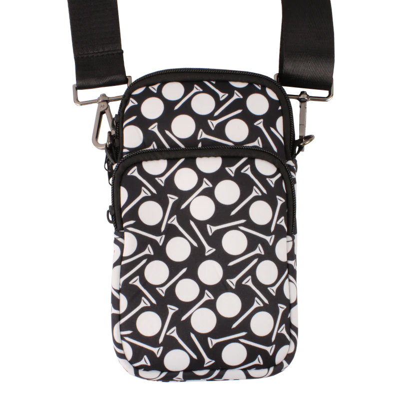 BOG Women's Cross Body Insulated Purse-Flamingo, Ball & Tee, Birdie Talk