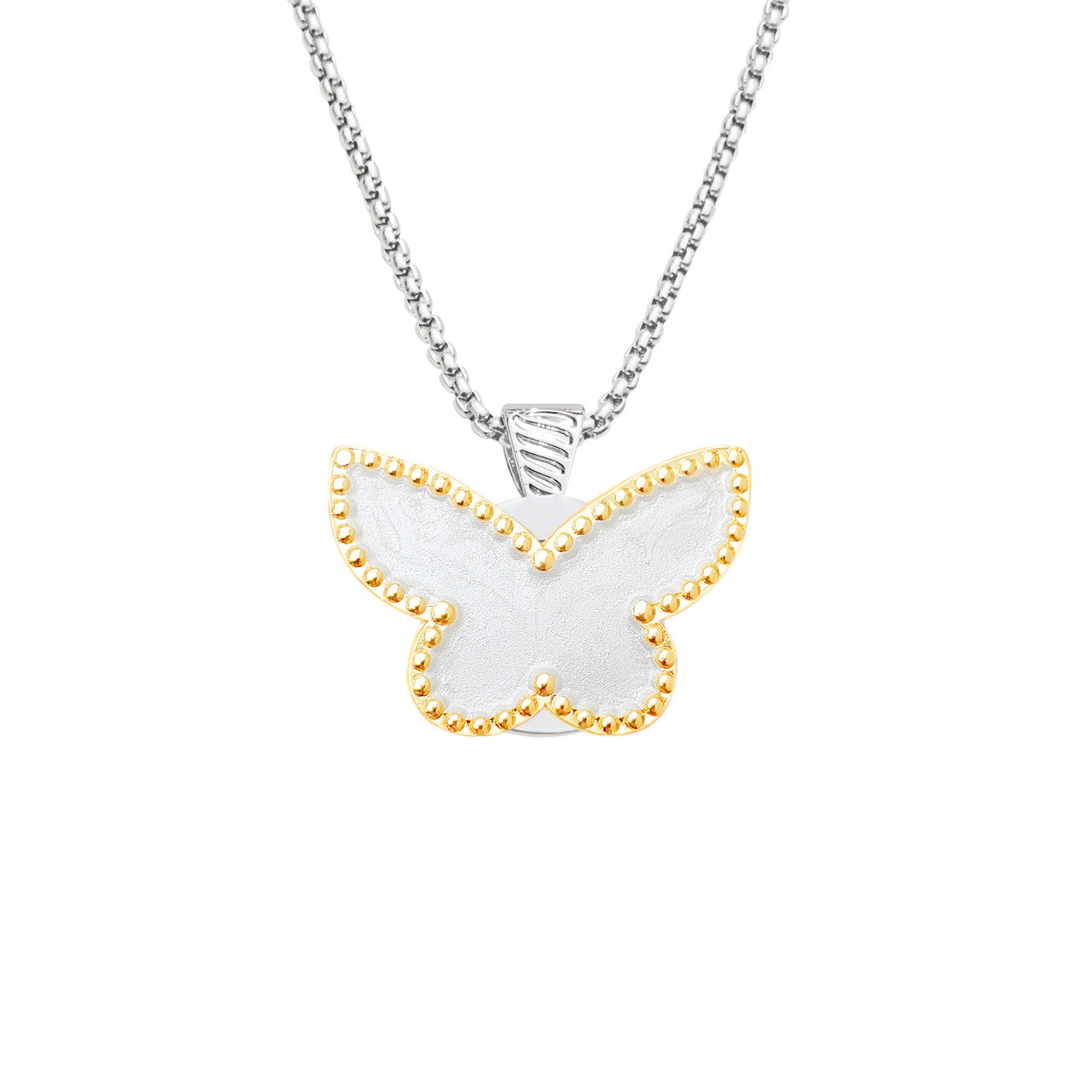 Navika Sparkly Ball Marker Magnetic Necklace