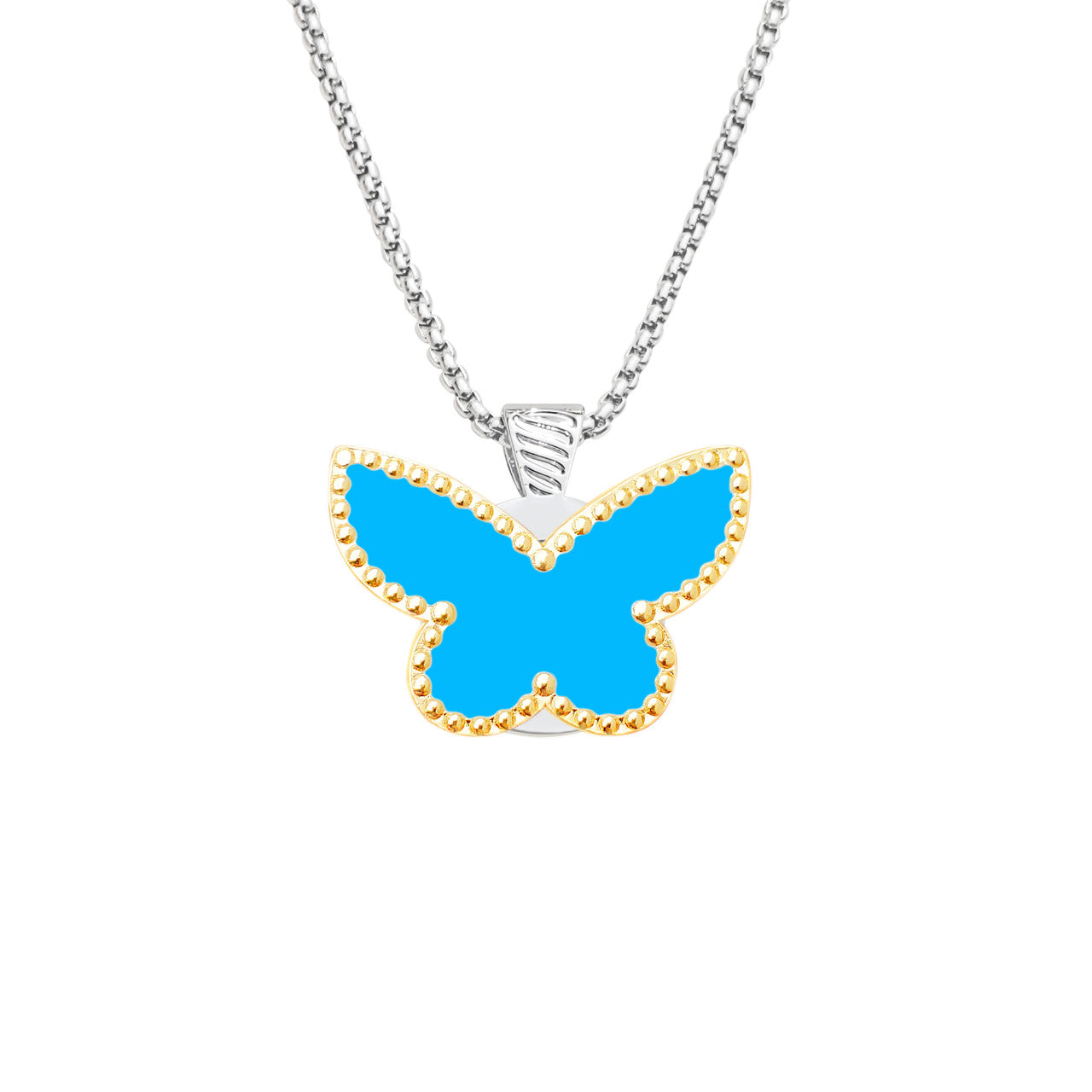 Navika Sparkly Ball Marker Magnetic Necklace