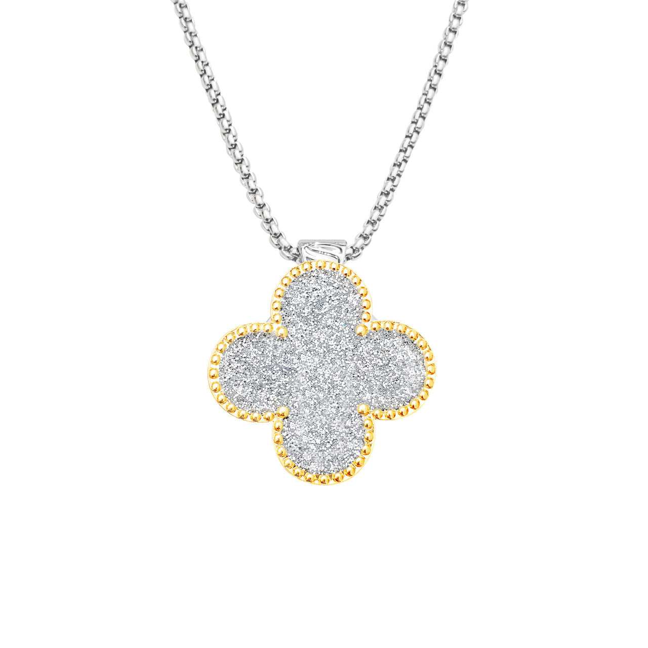 Navika Sparkly Ball Marker Magnetic Necklace