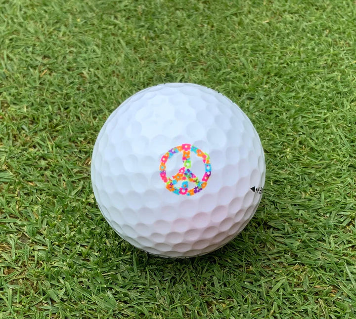 Golf Dotz Golf Ball Stick On Markers-Colorful Assorted designs