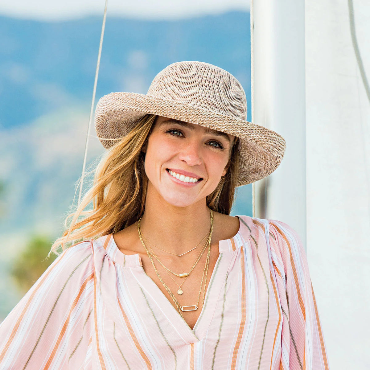 VICTORIA STRAW HAT Wallaroo Victoria Sun Hat | Roxann main image 2
