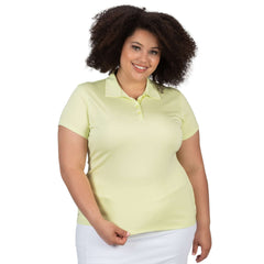 Nancy Lopez PLUS Legacy Solid Short Sleeved Shirt-Pistachio