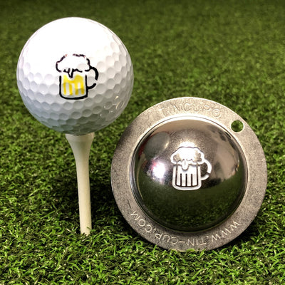 Tin Cup Ball Marking System-Many cute styles available!
