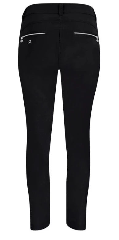Daily Sports Glam Stretch Ankle Pants-Navy
