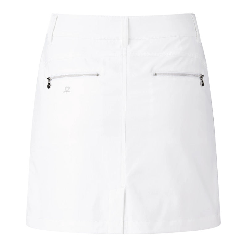 Daily Sports Basic Women's Solid Glam 20" Stretch Golf Skort-White