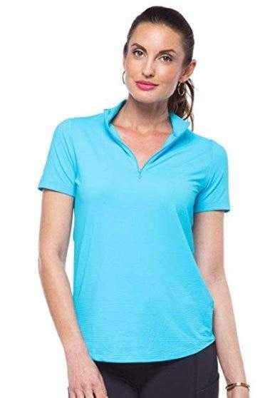 Shirts,IBKUL,IBKUL Women's Short Sleeve Solid Mock Neck Golf Sun Protection Shirt - Assorted Colors,the-ladies-pro-shop-2,ladiesproshop,ladiesgolf,golfclothes,ladiesgolfclothes,cutegolfclothes,womensgolfclothes,ladiesgolfclothing,womensgolfclothing