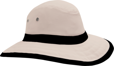 Ahead Palmer Canvas Sun Hat with Large Brim and Accent Trim-6 Colors