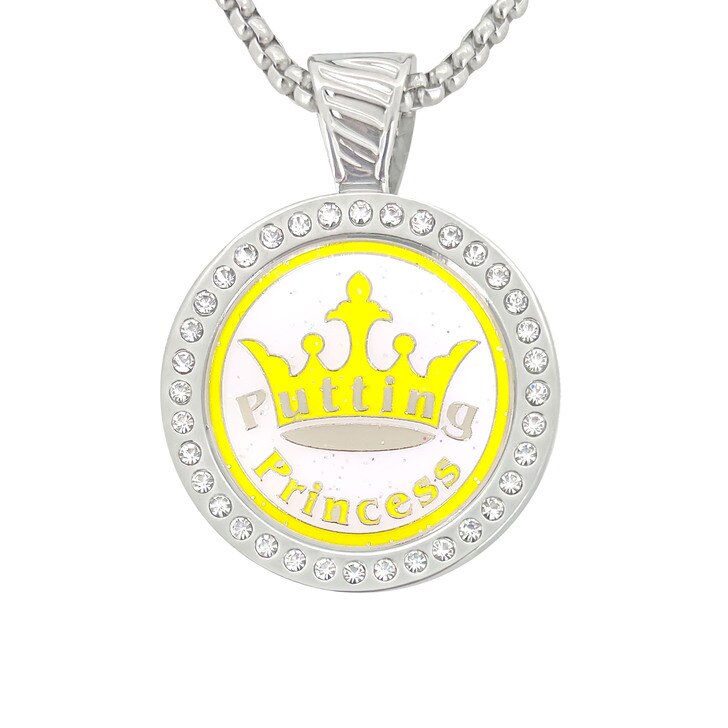 Navika Crystal Ball Marker Magnetic Necklace adorned with Crystals-Assorted Markers