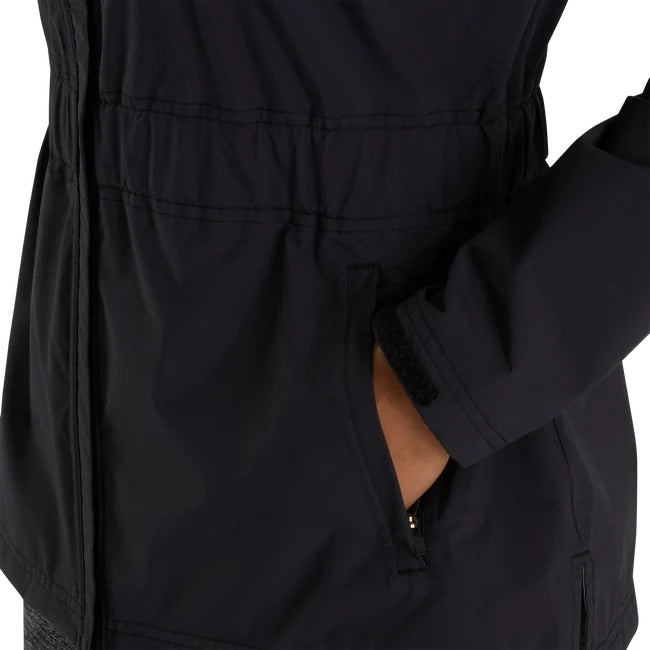 FootJoy HydroLite Ladies Waterproof Rain Jacket-Black