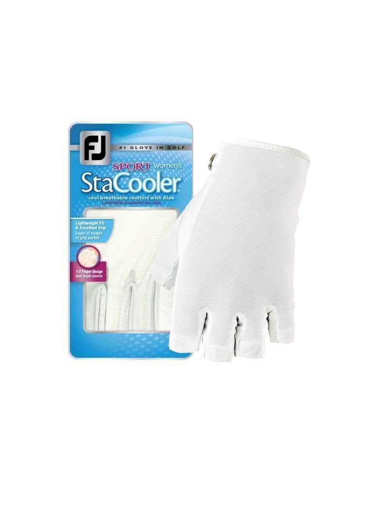Golf Gloves,FootJoy,FJ Sta Cooler Sport Half Glove - White,the-ladies-pro-shop-2,ladiesproshop,ladiesgolf,golfclothes,ladiesgolfclothes,cutegolfclothes,womensgolfclothes,ladiesgolfclothing,womensgolfclothing