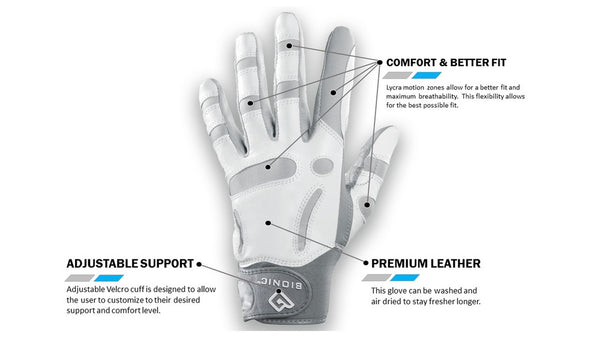 daytime balance overdraw Bionic Relief Grip Arthritic Golf Gloves for Women The Ladies Pro Shop