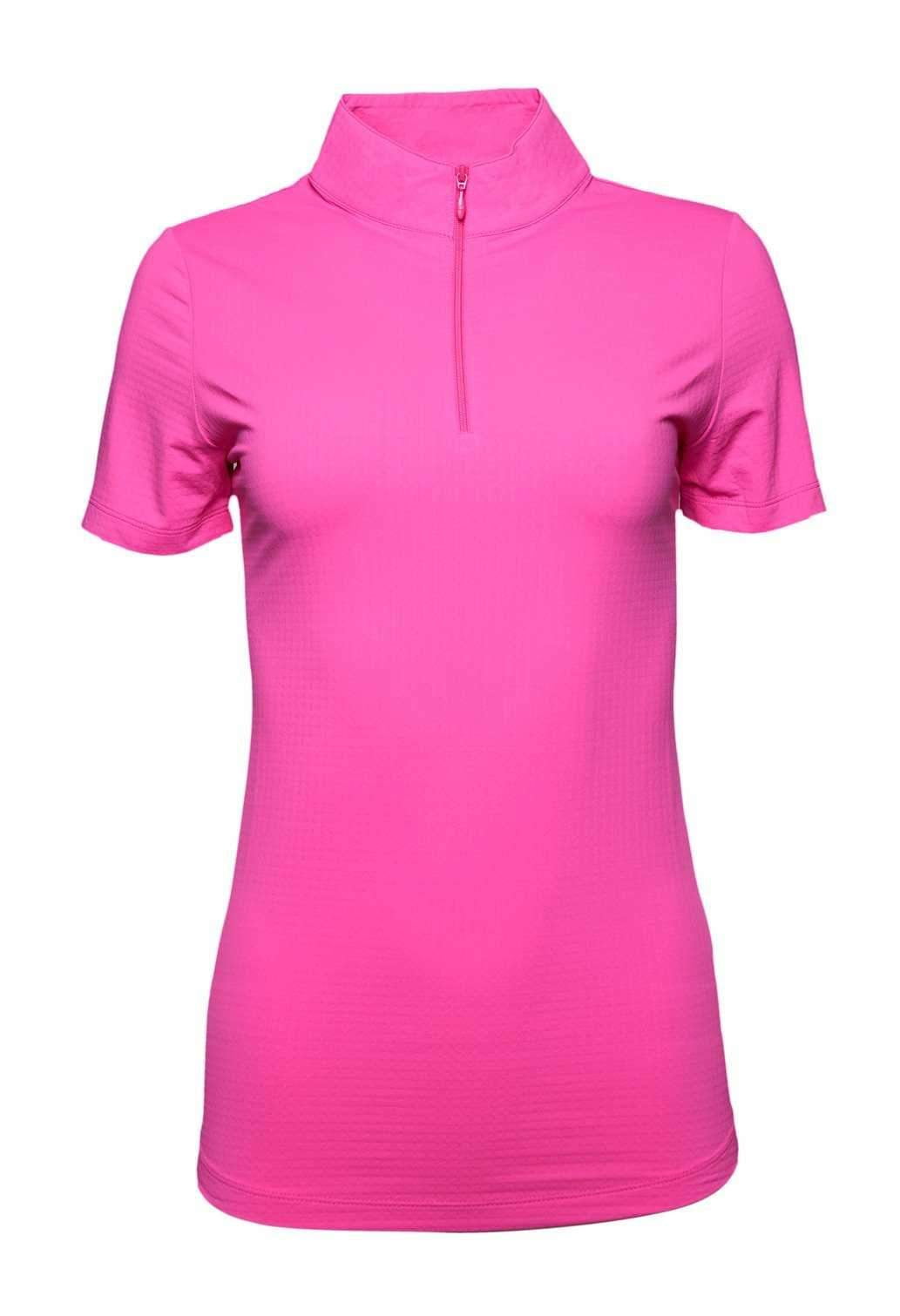Shirts,IBKUL,IBKUL Women's Short Sleeve Solid Mock Neck Golf Sun Protection Shirt - Assorted Colors,the-ladies-pro-shop-2,ladiesproshop,ladiesgolf,golfclothes,ladiesgolfclothes,cutegolfclothes,womensgolfclothes,ladiesgolfclothing,womensgolfclothing
