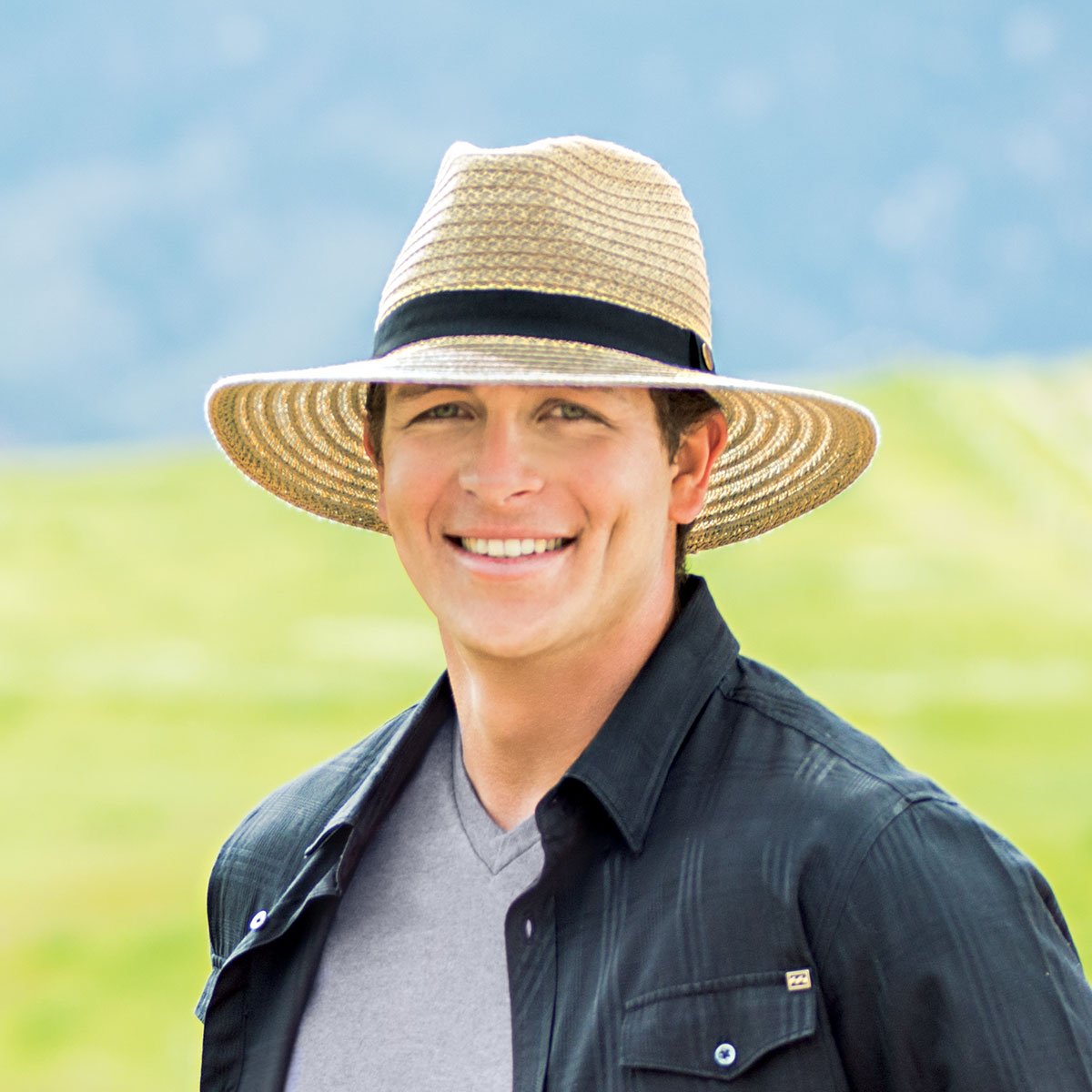 Wallaroo Hat Unisex Palmer Adjustable Straw Hat