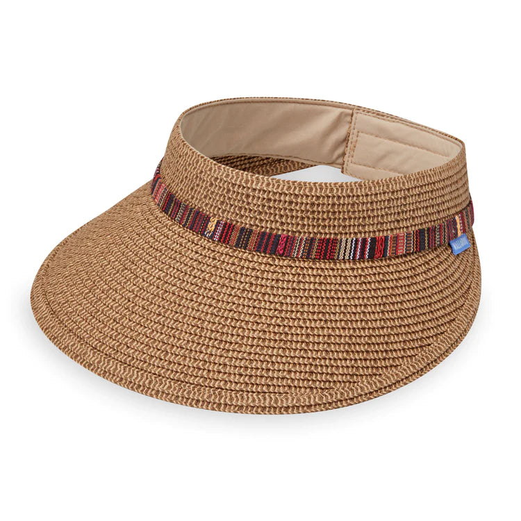 Wallaroo Sedona Women's Visor-Natural or Camel