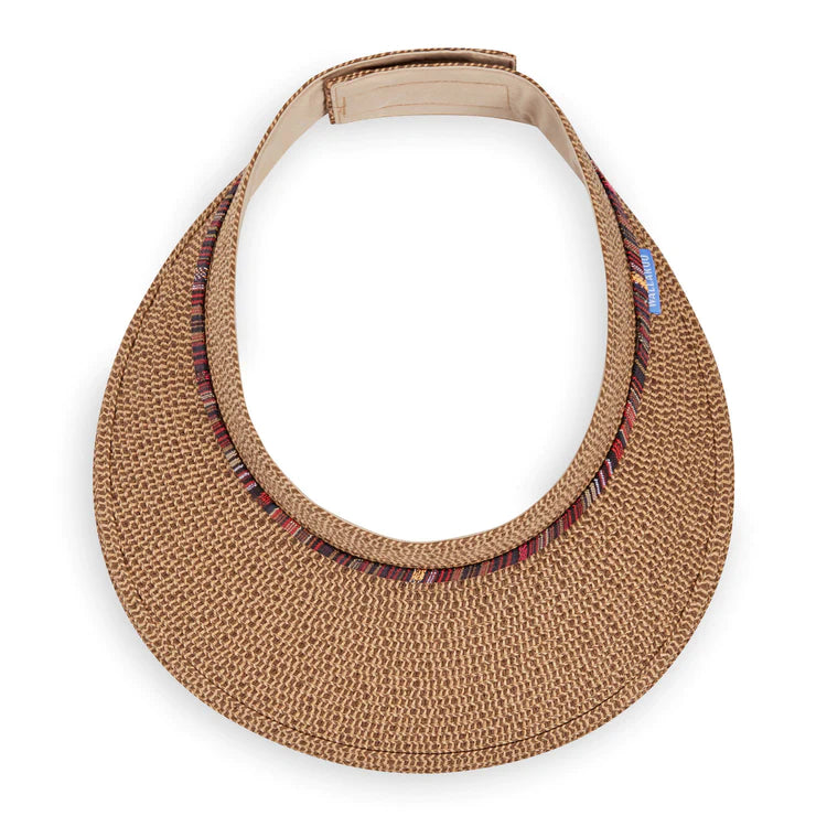 Wallaroo Sedona Women's Visor-Natural or Camel