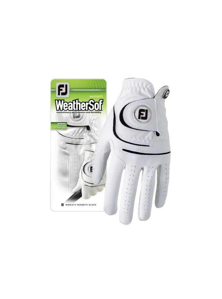 FootJoy WeatherSof Golf Glove Right Hand White