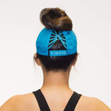 VimHue Women's Lightweight Solid Fit Caps with Pony Opening-Sun Goddess Style-27 Beautiful Colors!