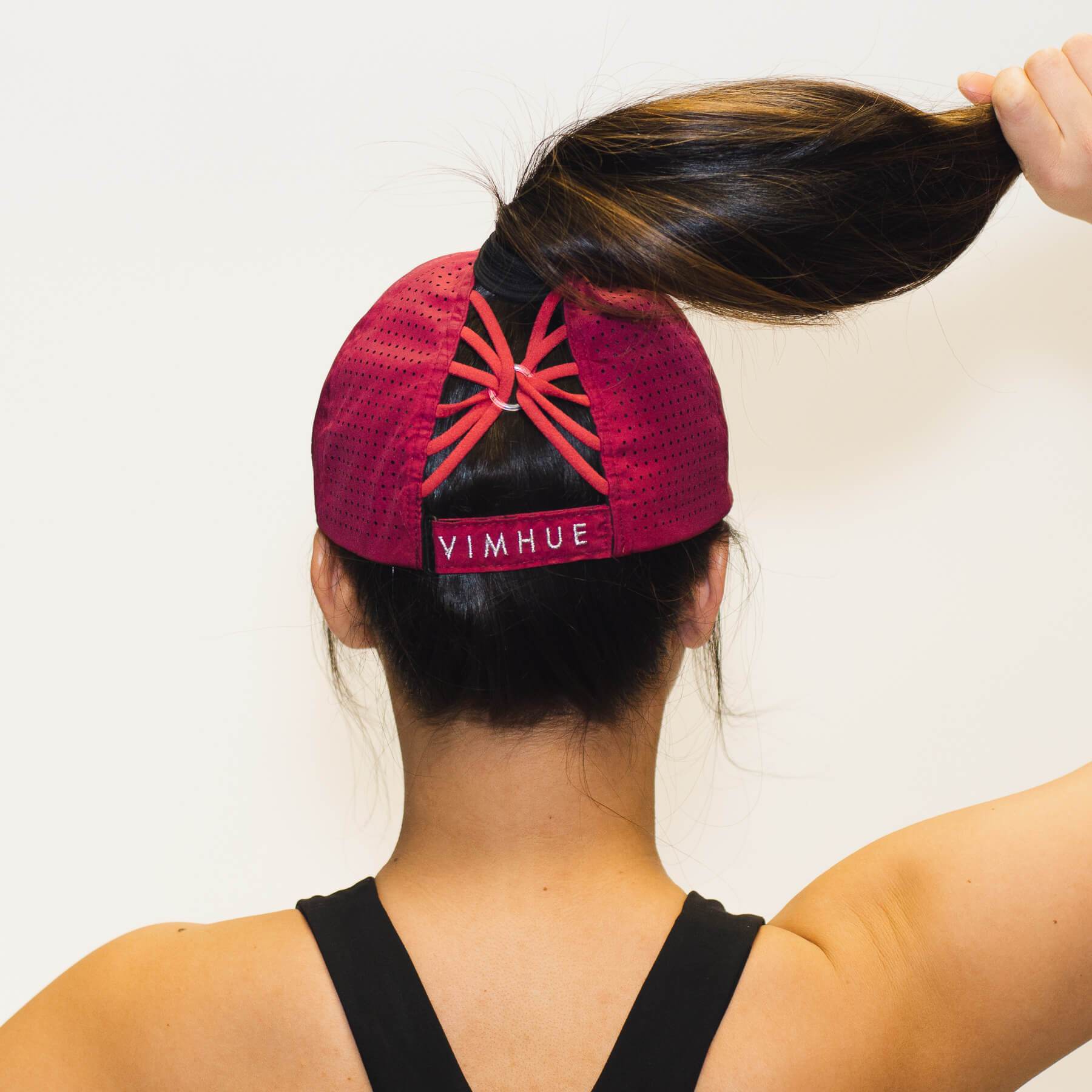 VimHue Women's Lightweight Solid Fit Caps with Pony Opening-Sun Goddess Style-27 Beautiful Colors!