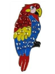 Ballmarkers,Navika,Navika-Parrot Sparkly Ballmarker and clip set,the-ladies-pro-shop-2,ladiesproshop,ladiesgolf,golfclothes,ladiesgolfclothes,cutegolfclothes,womensgolfclothes,ladiesgolfclothing,womensgolfclothing
