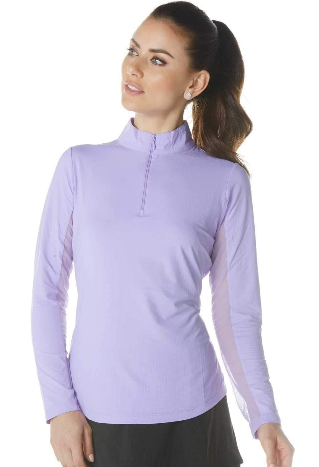 Shirts,IBKUL,IBKUL Women's Long Sleeved Solid Mock Neck Golf Sun Protection Shirt- Assorted Colors,the-ladies-pro-shop-2,ladiesproshop,ladiesgolf,golfclothes,ladiesgolfclothes,cutegolfclothes,womensgolfclothes,ladiesgolfclothing,womensgolfclothing
