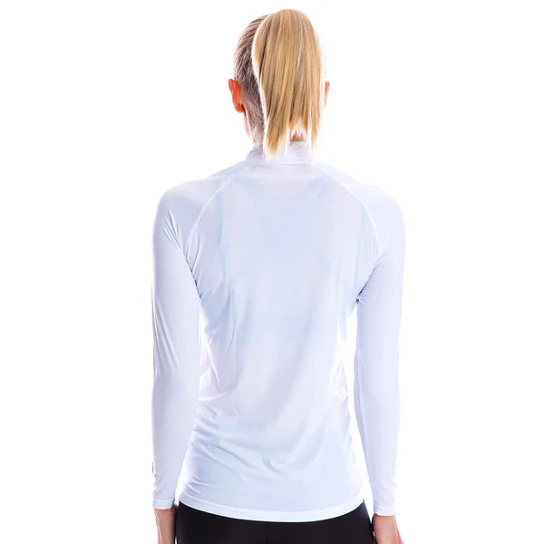 SParms Unisex Sun Protection Long Sleeve Shirt-White