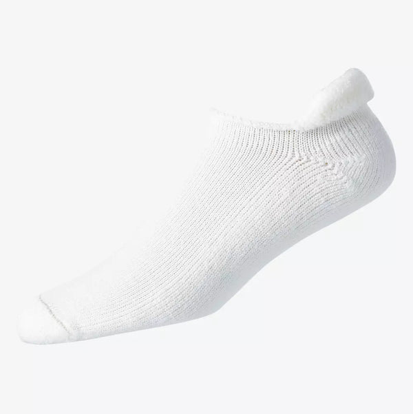 FootJoy Golf Socks-Comfort Soft Roll Top - White