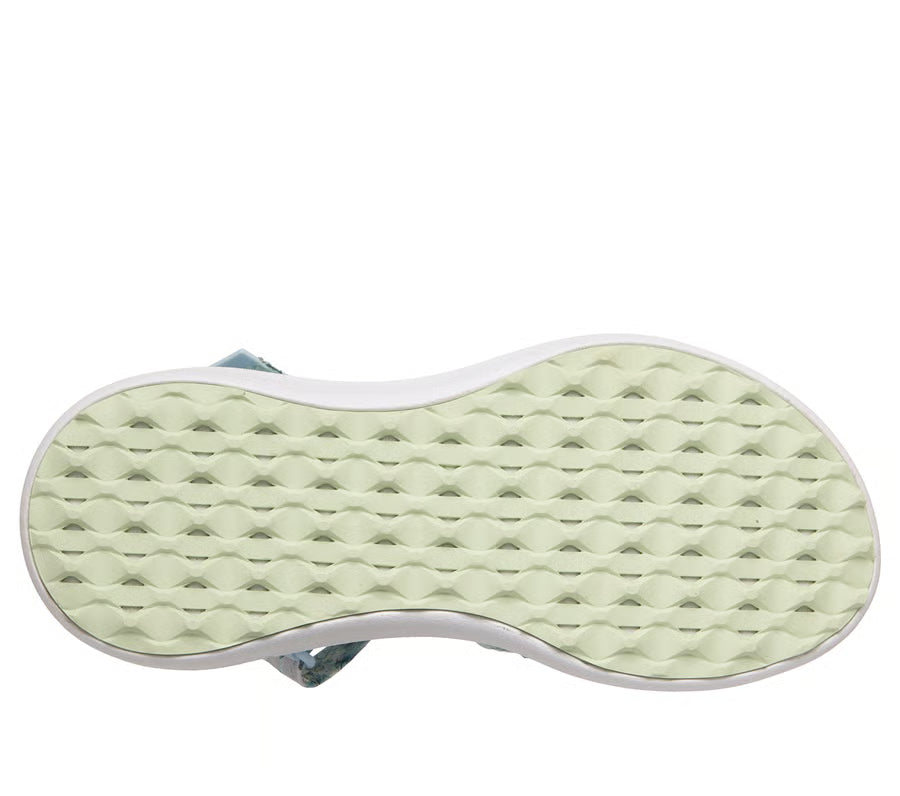 Skechers NEW GO GOLF Skechers Slip-ins: GO GOLF Sandal-Light Blue Palm Print