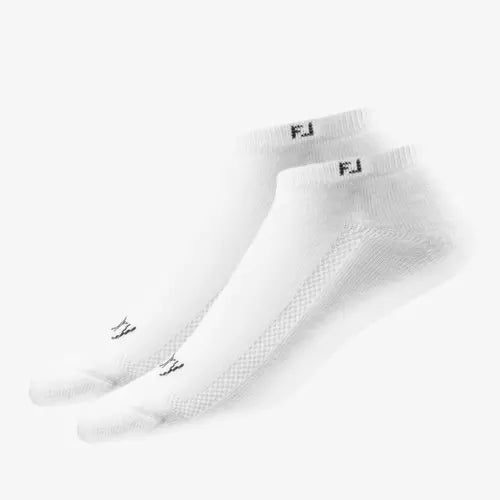 FootJoy Womens ProDry Low Cut Socks-2 Pack - White
