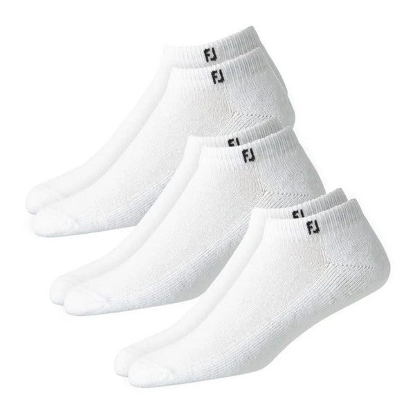 FootJoy Golf Socks-Comfort Soft Sportlet-3 Pack